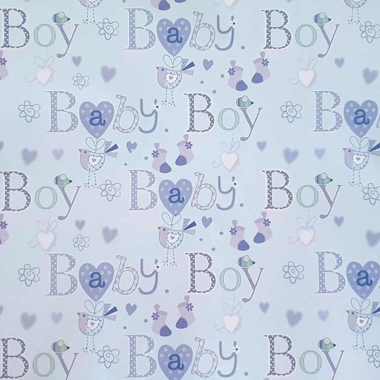 Picture of 6420-BABY BOYS WRAPPING PAPER